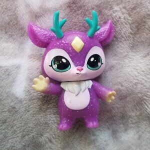 Magic Mixies Mixling Figure Gexi Purple Blue Yellow Glitter Spellster Figurine